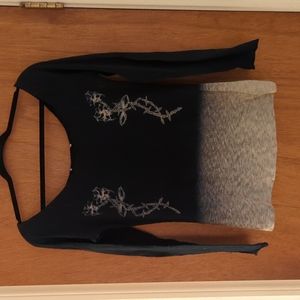 Angel wings long sleeve t-shit